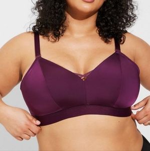 NWT Torrid Potent Purple Buxy Bralette 4D-DD
